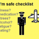 I’m safe checklist